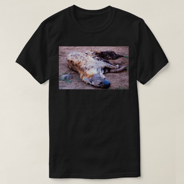 Camiseta SPOTTED HYENA Crocuta crocuta (Frente do Design)