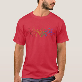 Camiseta Spray de carro arco-íris LGBT Veículo automotivo a