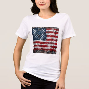 Camiseta "Spray Paint EUA"