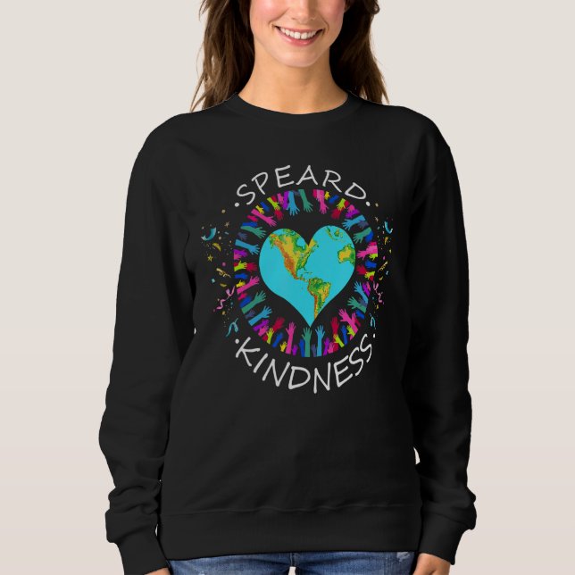 Camiseta Spread Kindness Handprint Positive Inspirational T (Frente)