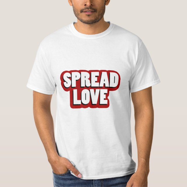 Camiseta Spread Love Design (Frente)