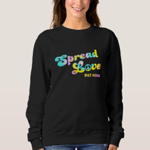 Camiseta Spread Love Not Germs Healthcare Medical Hippie