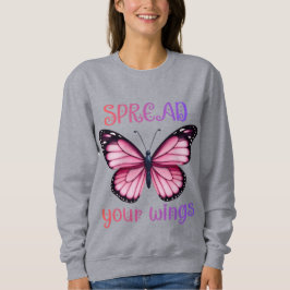 Camiseta Spread Your Wings – Inspirational Butterfly 