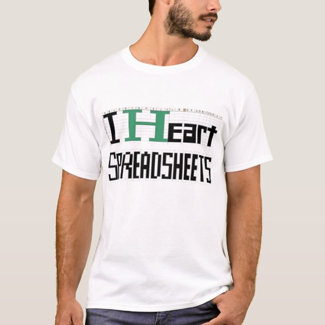 Camiseta spreadsheets2 (Frente)