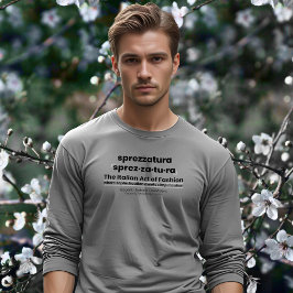 Camiseta SPREZZATURA: A ARTE ITALIANA DA MODA-BlackDenim