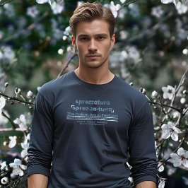 Camiseta SPREZZATURA: A ARTE ITALIANA DA MODA-BlueDenim