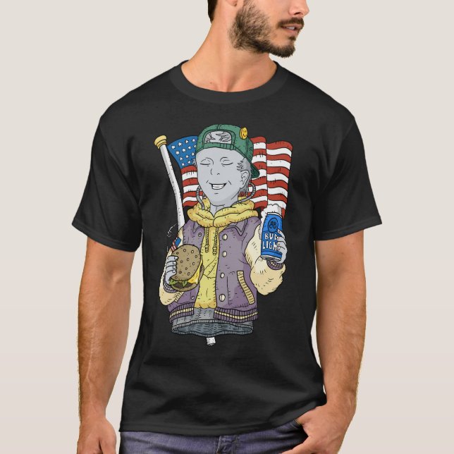 Camiseta Spriggan Americano Típico. (Frente)