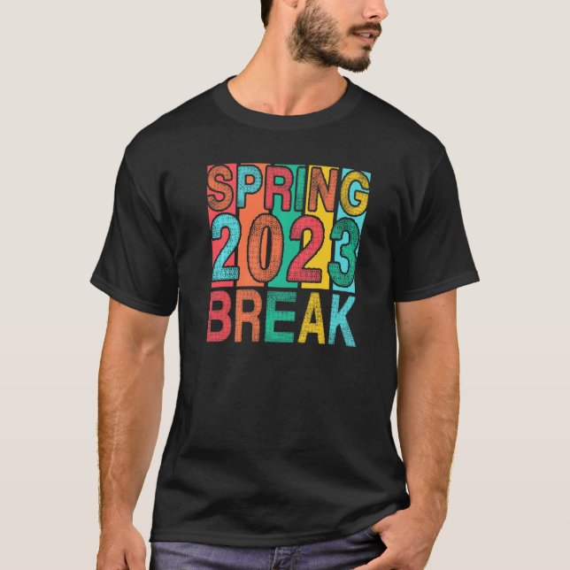 Camiseta Spring Break 2023 Senior Student School Trip Flori (Frente)