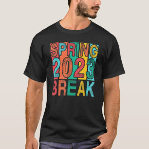 Camiseta Spring Break 2023 Women College Student Florida Be
