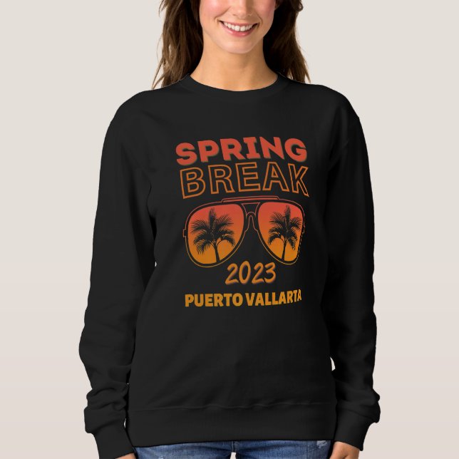 Camiseta Spring Break Puerto Vallarta 2023 Beach Vacay Part (Frente)