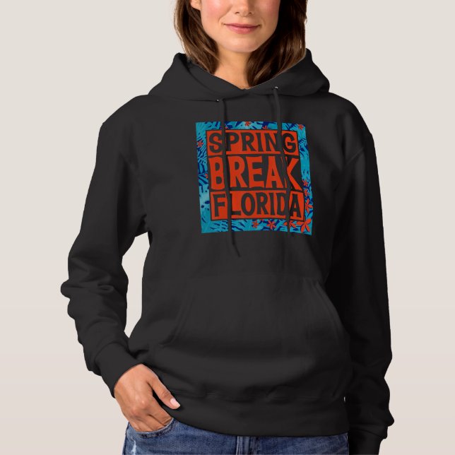Camiseta Spring Break Senior Class Student School Trip Flor (Frente)