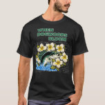 Camiseta Spring Crappie Fishing Dogwoods Bloom<br><div class="desc">Celebrate the best time of year to hit the water with this beautiful spring crappie fishing design, featuring the classic "When Dogwoods Bloom" folklore. This stunning floral fish artwork makes a thoughtful and unique gift for the passionate panfish angler who appreciates the beauty of the season. Perfect for customizing with...</div>