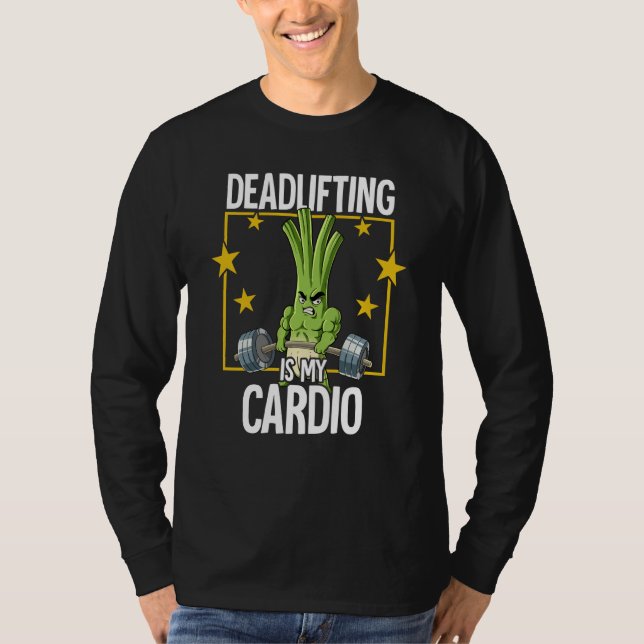 Camiseta Spring Onion Gym Weight Training Deadlift  1 (Frente)