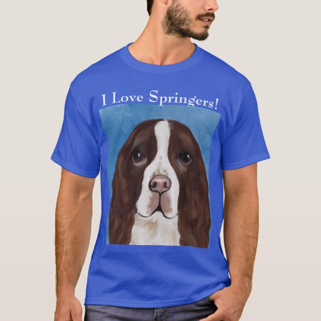 CAMISETA SPRINGER SPANIEL INGLÊS (Frente)
