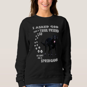 Camiseta Springer Spaniel Lab Dog Mãe Pai Labradinger Sprin