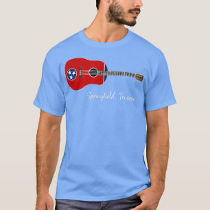Camiseta Springfield Tennessee Guitar