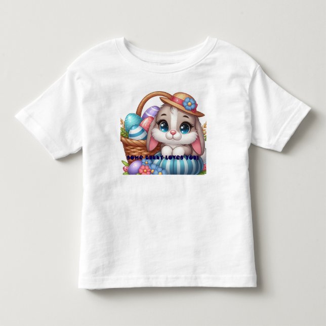 Camiseta Springtime Bunny Bliss (Frente)