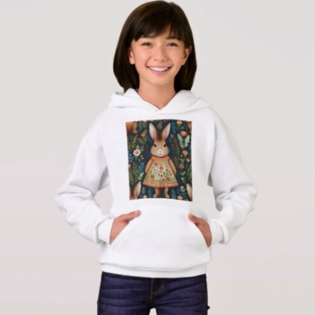 Camiseta Springtime Bunny Magic Hoodie (Criador carregado)