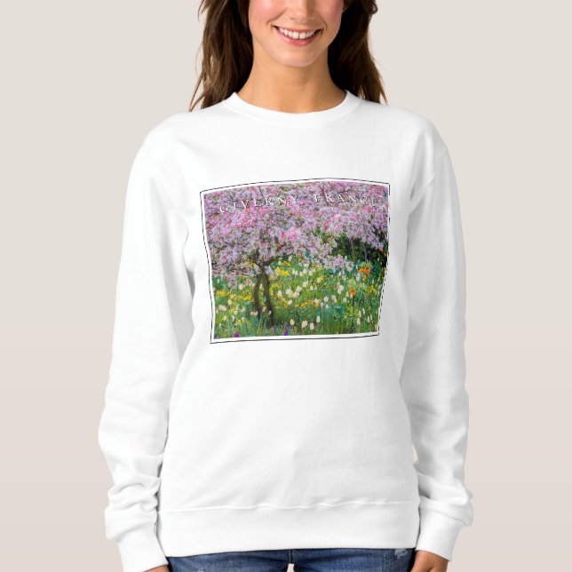 Camiseta Springtime no Jardim de Claude Monet (Frente)