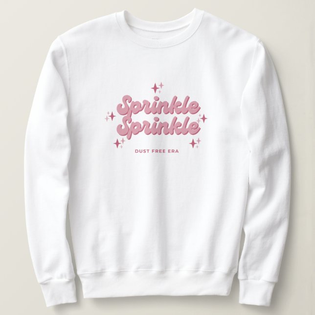 Camiseta Sprinkle Aconchegante Sweatshirt (Frente do Design)