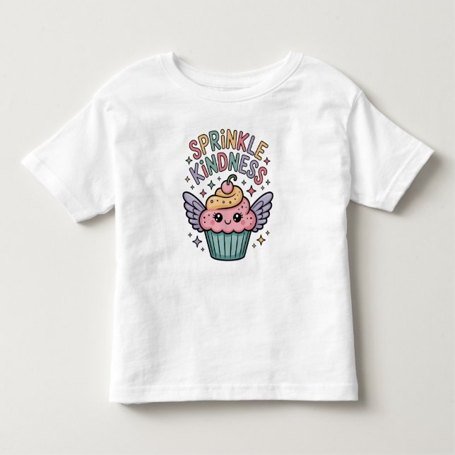 Camiseta Sprinkle Kindness | Cupcake (Frente)