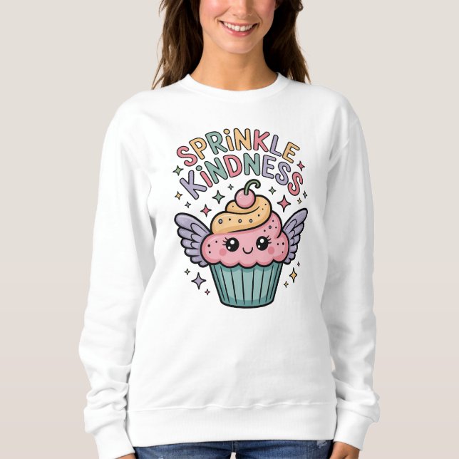 Camiseta Sprinkle Kindness | Cupcake (Frente)