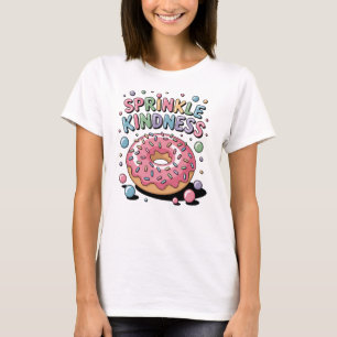 Camiseta Sprinkle Kindness Rosquinha feminina