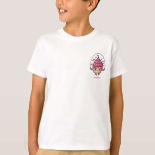 Camiseta Sprinkles Cupcake Saltitante Diversão Crianças