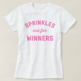 Camiseta Sprinkles é para citações engraçadas dos