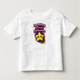 Camiseta Sprinkling Love Everywhere 3– Cute Toddler Gir