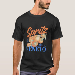 Camiseta Spritz Veneto Dal 1919 Itália Vinho Laranja Vintag