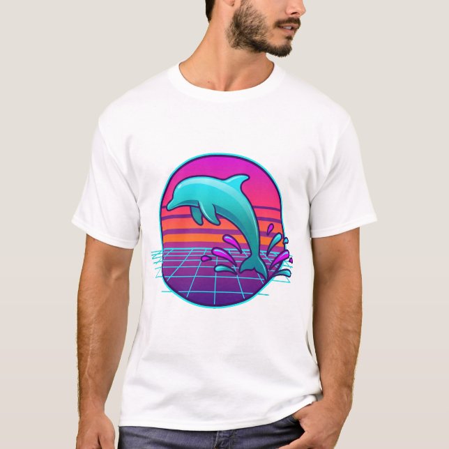 Camiseta Sprung Ins Neonlicht (Frente)