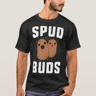 Camiseta Spud Buds Funny Potato T Shirt Team Vegetab