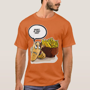 Camiseta Spud É Que Você Infelizmente Batata Engraçado F