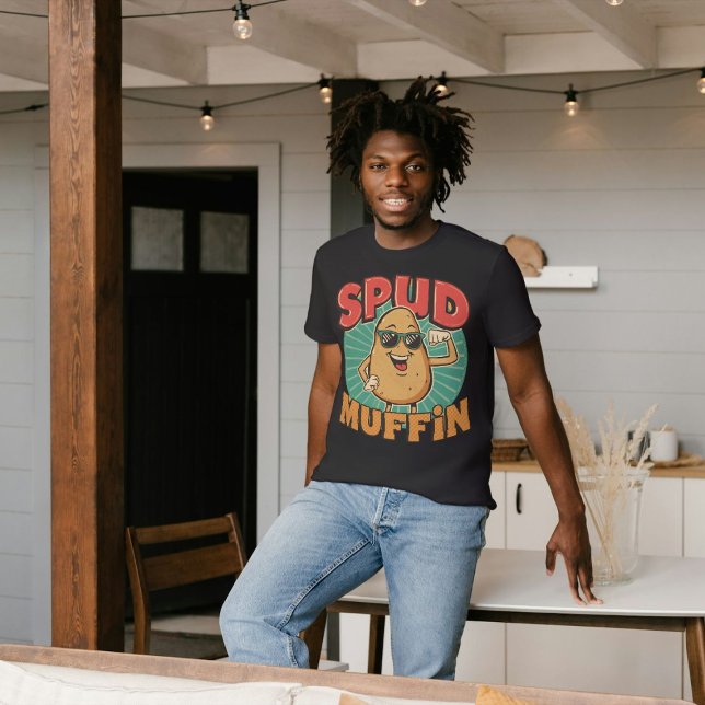 Camiseta Spud Muffin - Comida Engraçado de Batata (Criador carregado)