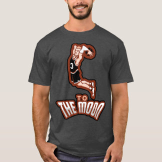 Camiseta Spurs Basketball to the moon