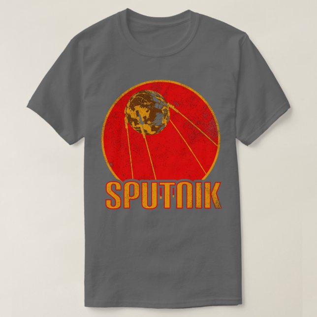 Camiseta Sputnik 1 Satélite 8 (Frente do Design)