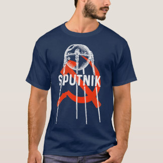 Camiseta Sputnik 1 Satélite União Soviética 195710