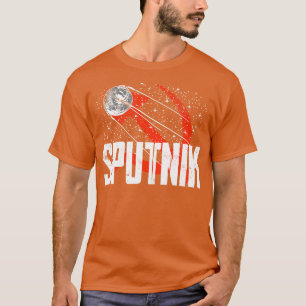Camiseta Sputnik 1 Satélite União Soviética 1957 10