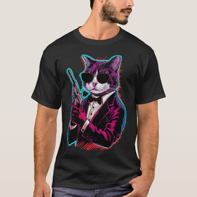 Camiseta Spy de Gato Legal (Frente)