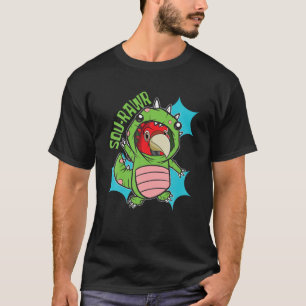 Camiseta Squ-Rawr - Cockatoo Ara Tropical Bird Pet Pa
