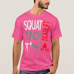 CAMISETA SQUA BENCH DEADLIF SHIR GYM WEILIFLIFEE EE