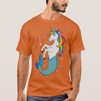 Camiseta Squad Rainbow Mermaid Unicorn Gift Cute Mermicorn