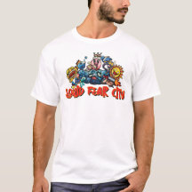 Squid Fear City Graphic Tee