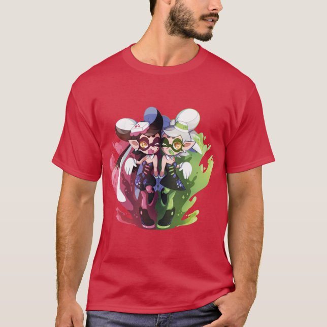 Camiseta Squid Sisters funny (Frente)