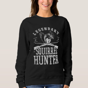 Camiseta Squirrel Hunter Riffle Shotgun caçando animais sel