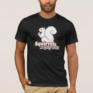 CAMISETA SQUIRRELOS SÃO APENAS RATOS GAY