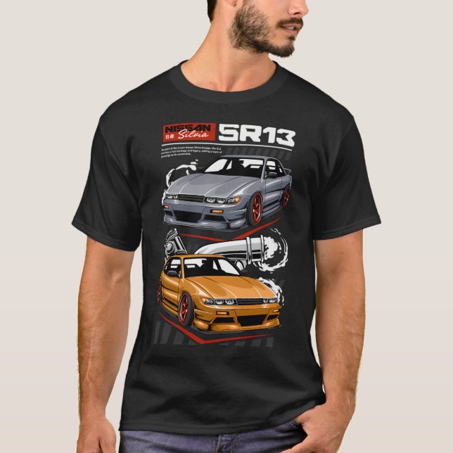 Camiseta Sr13 Nissan Silvia (Frente)