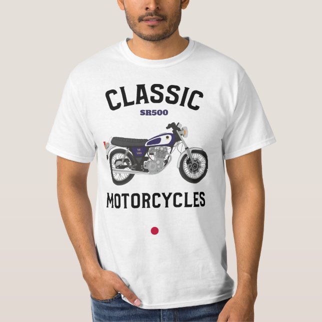 Camiseta SR500 Biker Japan Motorrad (Frente)