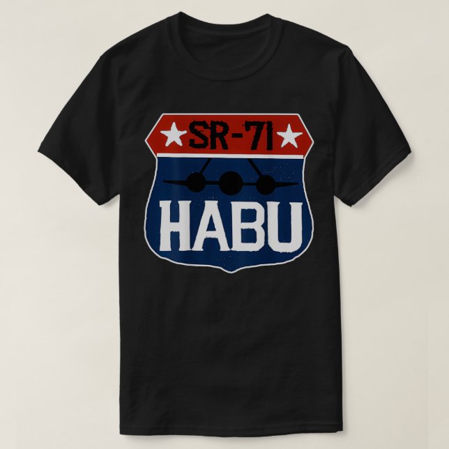 Camiseta SR71 Blackbird - HABU em dificuldades (Frente do Design)